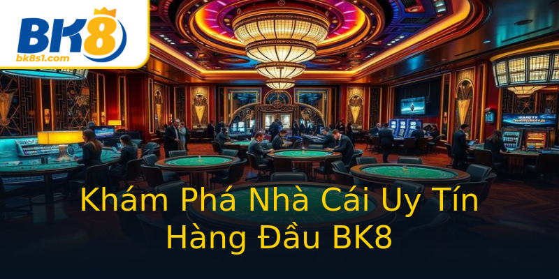 Khám Phá Nhà Cái Uy Tín Hàng Đầu BK8